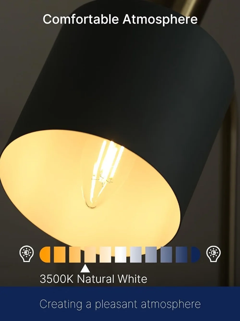 NEW IN BOX Dimmable Candelabra LED Bulbs, 60w Equiv, 3500k, E12, 12 Pack